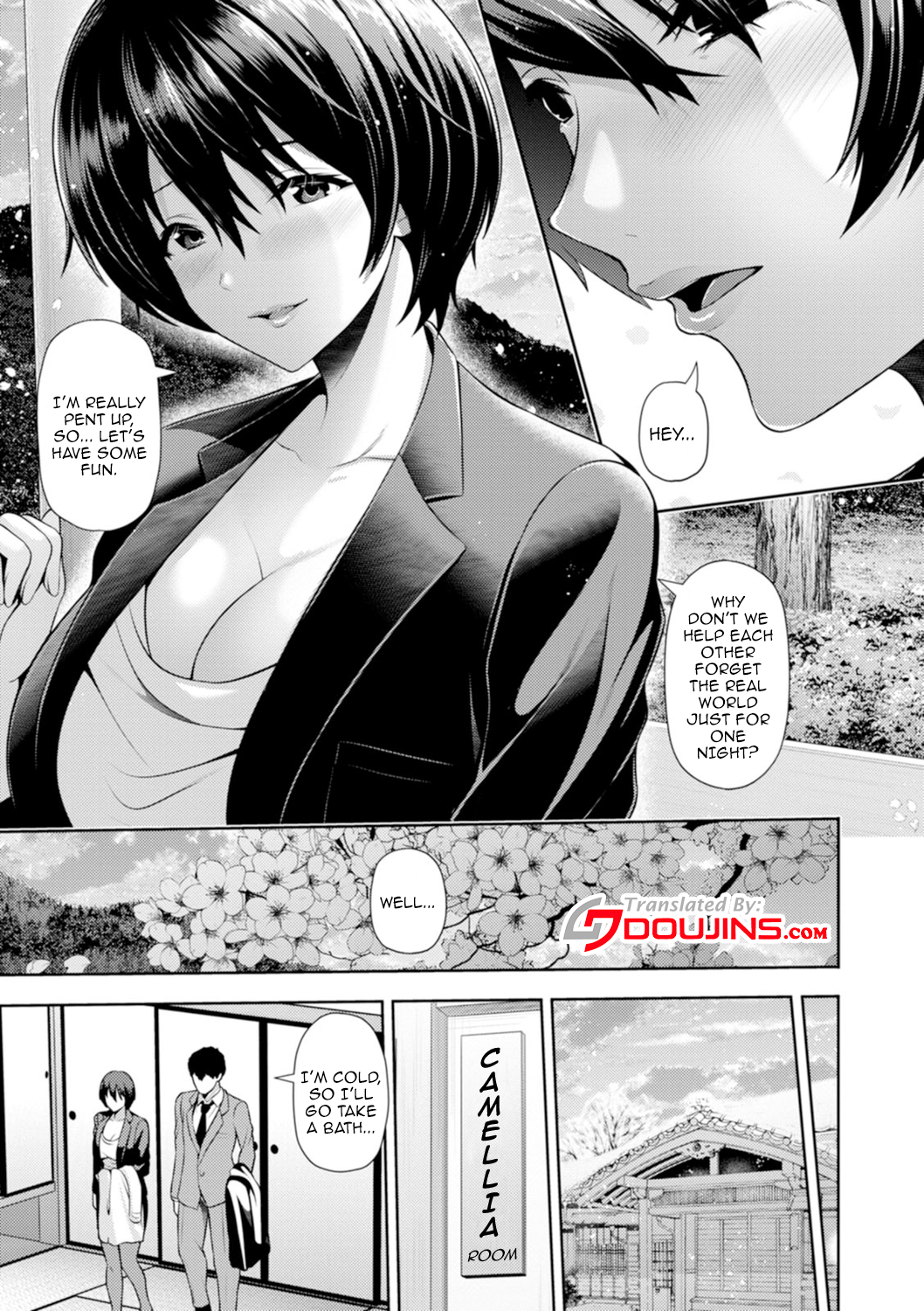 Hentai Manga Comic-A Cherry Blossom On A Winter Night-Read-5